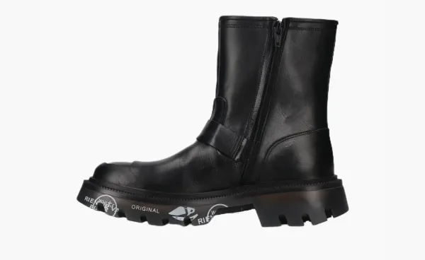 Premiata Camden 464 Boots With Buckle Black