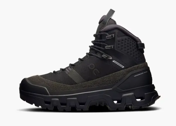 ON Cloudrock Trek Waterproof WMNS Triple Black