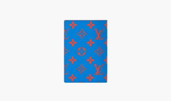 Louis Vuitton Passport Cover Blue