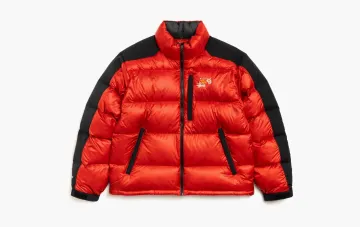 Stussy x Mountain Hardwear Subzero Down Jacket Desert Red