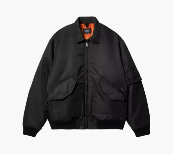 Carhartt WIP MA-1 Bomber Flight Jacket Black