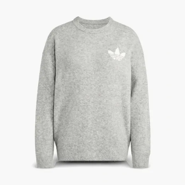 adidas Athletic Dept Knit Sweater WMNS Medium Grey Heather