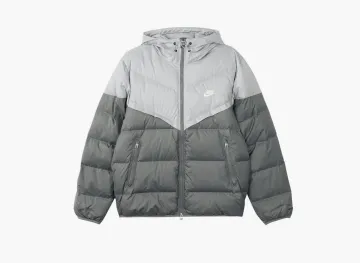 Nike Storm-Fit Hooded Puffer Jacket Grey