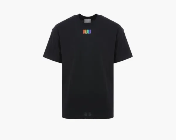 Vetements Rainbow Barcode T-Shirt Black