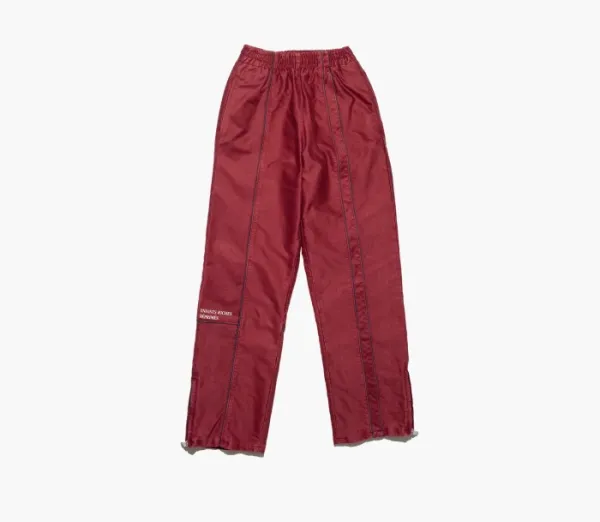 Enfants Riches Déprimés Paneled Track Pants Burgundy/Black