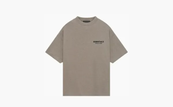Fear of God Essentials Jersey Crewneck Tee Heather Grey