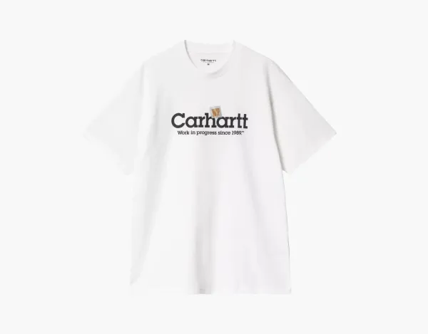 Carhartt WIP Script Logo T-Shirt White