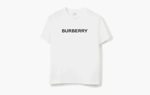 Burberry Logo-print Organic Cotton T-shirt White