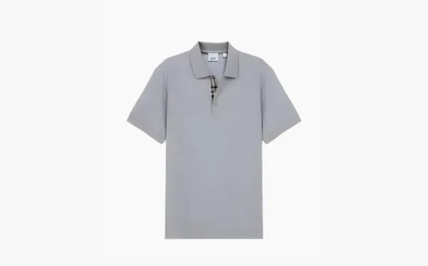 Burberry Polo Shirt Men's Gray