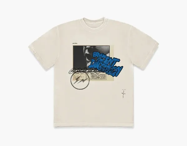 Travis Scott Cactus Jack Graffiti Print Tee White