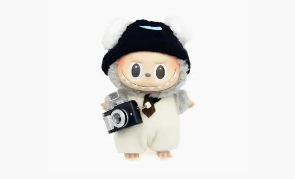 Pop Mart Hang Tag Box Cameras Zai Zai (Sesame Bean)