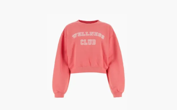 Sporty & Rich Wellness Club Crewneck Sweatshirt WMNS Pink