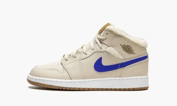 Air Jordan 1 Mid Utl GS Fleece