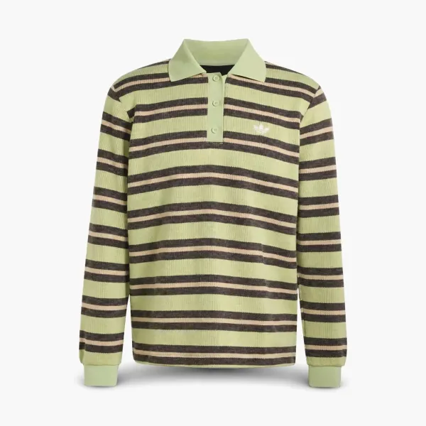 Adidas Originals Knitted Polo Lime