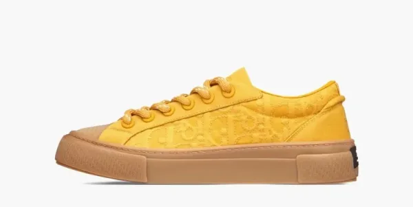 Stone Island x Dior B33 Skateboard Shoes Yellow