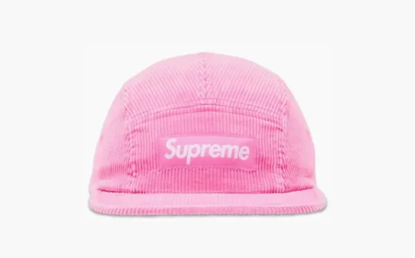 Supreme Corduroy Camp Cap Pink