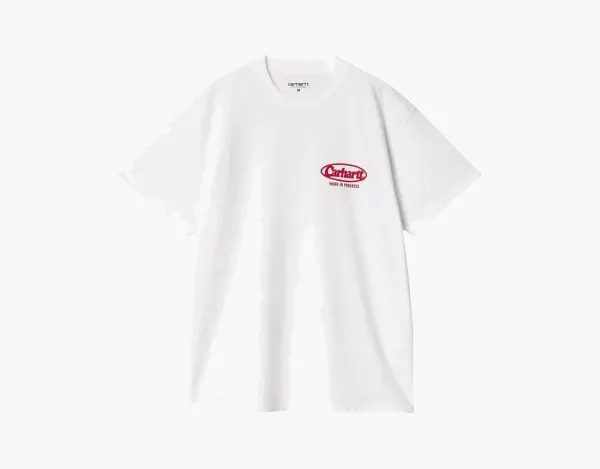Carhartt WIP Spree Logo T-Shirt White