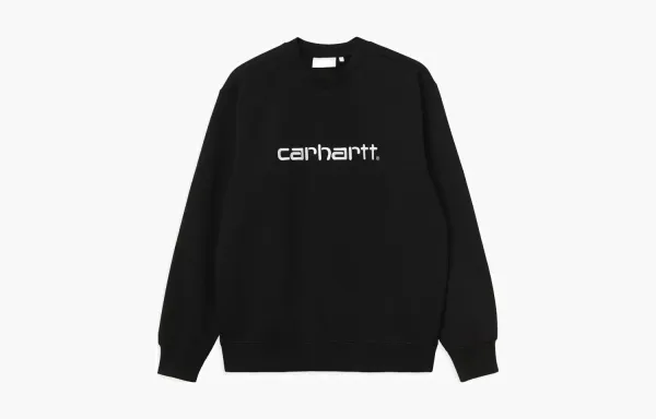 Carhartt WIP Script Logo Sweatshirt Black