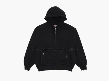 Supreme x Martithé + François Girbaud Zip Up Hooded Sweatshirt Black