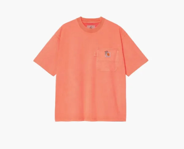 Carhartt WIP x Invincible s/s Pigment Dyed T-shirt Shrimp