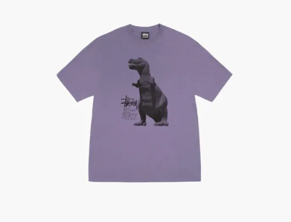 Stussy Big & Meaty Tee Pigment Dyed Grape