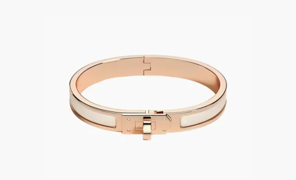 HERMES Mini Clic Kelly bracelet Rose Gold