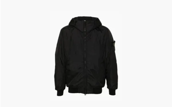 Stone Island Padded Jacket With Prima Black