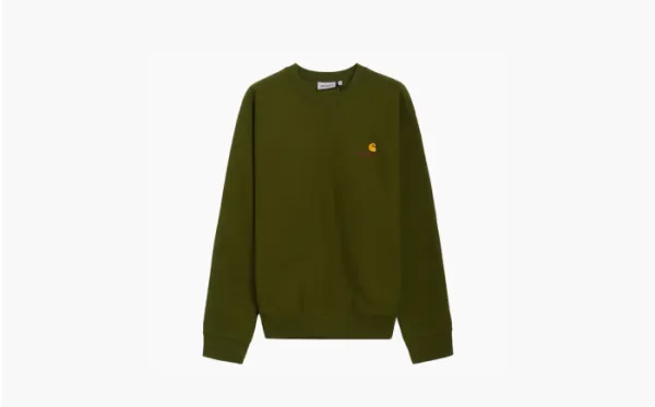 Carhartt WIP Sweatshirt American Script Green