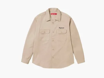 Supreme Our Lady Work Shirt Khaki