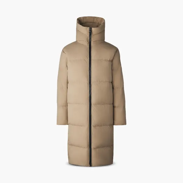 Canada Goose Lawrence Long Puffer Black Label Desert