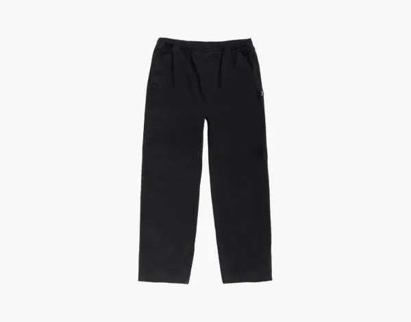 Stussy Beach Cotton Twill Pants Black
