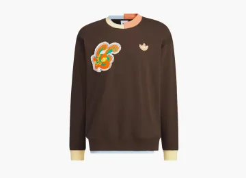 Adidas Originals x Melting Sadness Sweatshirt Brown