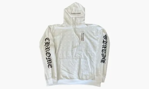 Chrome Hearts Plus Cross Horseshoe Hoodie White