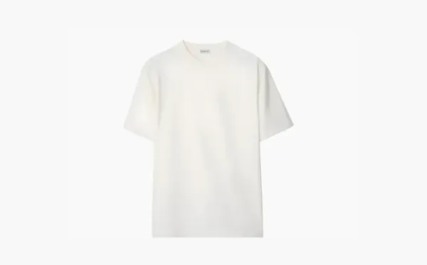 Burberry Equestrian Knight Cotton T shirt White