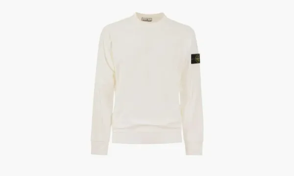 Stone Island Cotton Crew-neck Sweatshirt White