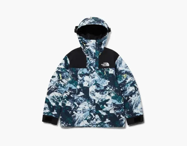 The North Face пуховик колор-блок Aviator Navy