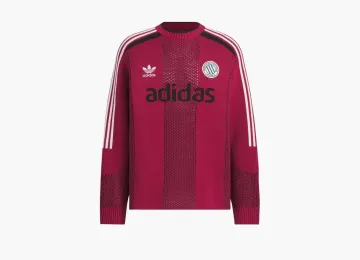 Adidas Originals ADC BC LS PO U Pullover Burgundy