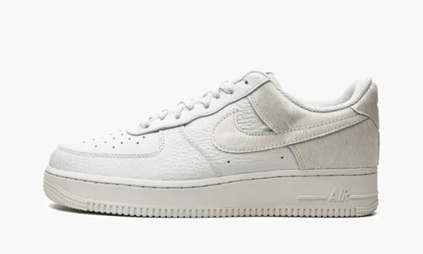 Air Force 1 White Pony HAir Heel