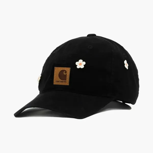 Carhartt Floral Applique Cap Black