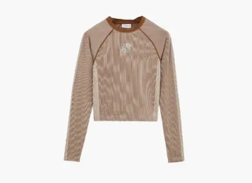 Loewe x On Long Sleeve Top Ivory