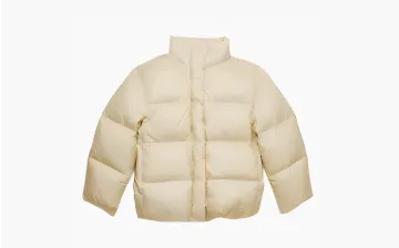 Acne Studios Down Jacket Cream Colored