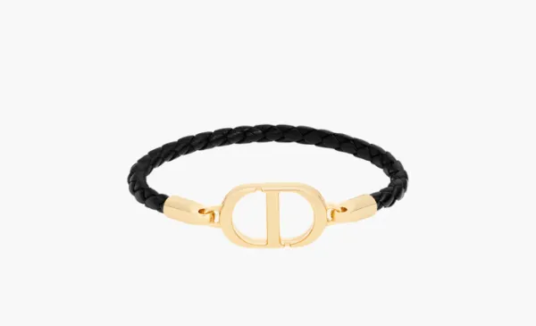 Dior leather bracelet WMNS Black