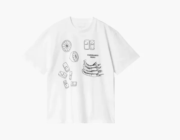 Carhartt WIP Graphic Print T-Shirt White