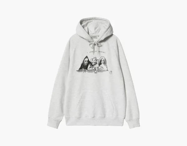 Carhartt WIP SS24 Hooded Pepe Friends Sweat