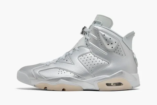 Air Jordan 6 Retro x Paris Saint-Germain Silver