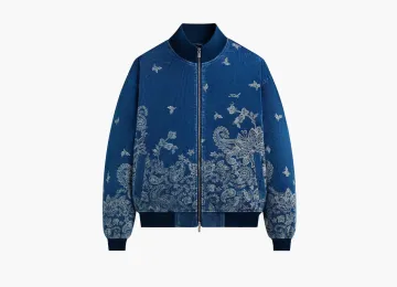Kith Indigo Cord Avery Jacket Cyanotype