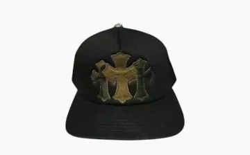 Chrome Hearts Cemetery Trucker Hat Camo/Black