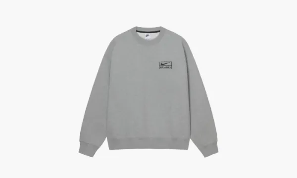 Nike X Stussy Crew Fleece Grey