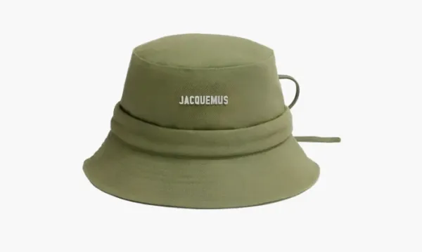 Jacquemus Cotton Hat Olive