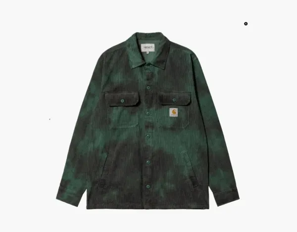 Carhartt WIP Tie-Dye Overshirt Green